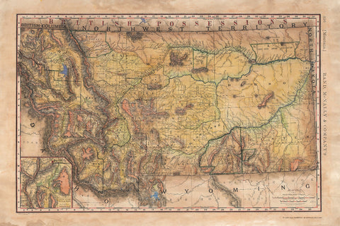 252 Montana Railroads 1893 Version 2