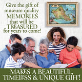 Oahu Hawaii Historic Map Art Print Poster Artwork Vintage Style Abstract Wall-Unframed Great Home Decor & Gift