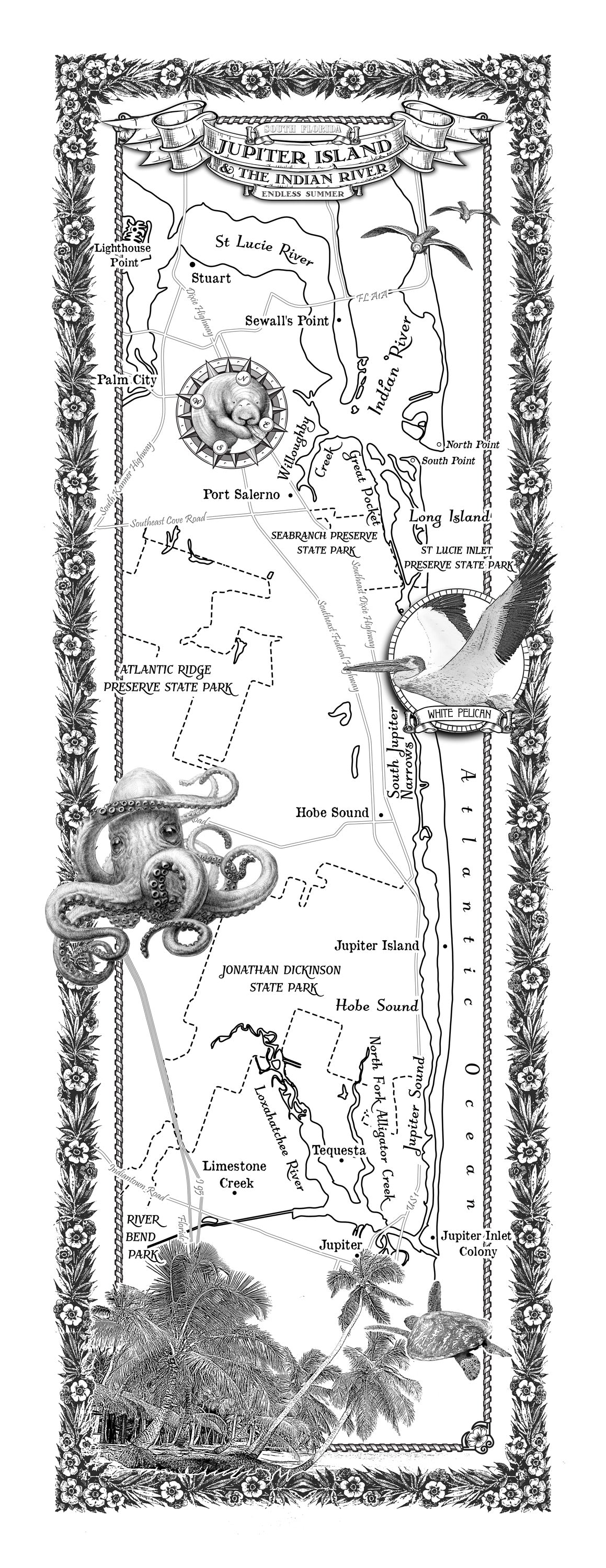 Jupiter Island and Vicinity, Florida