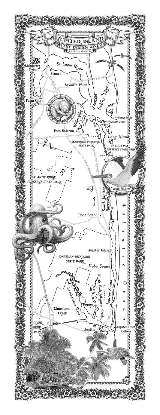 Jupiter Island and Vicinity, Florida