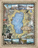 Lake Tahoe, lake tahoe art, lake tohoe print, lake tahoe map, lake tahoe wall art, poster, lake tahoe nv, map lake tahoe, art lake tahoe, NV