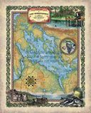 275-Lake Winnipesaukee New Hampshire Custom map