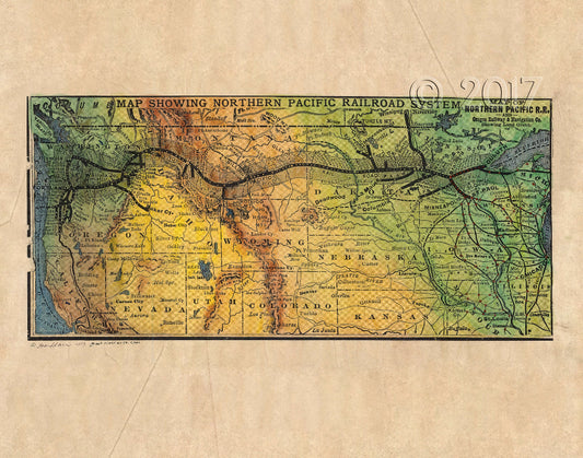 Great Northern Railroad 1899