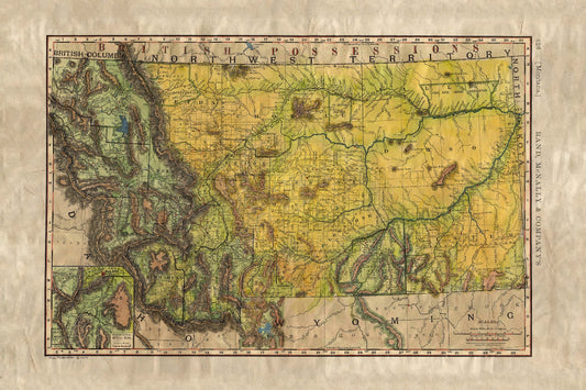 079 Montana Railroads 1893
