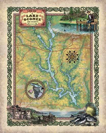Lake Map Designs – Great River Arts