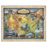 Hiker gift, hiking map, hiking maps, maps hiking, hiking gift, Appalachian trail, AT map, Appalachian trail gift, pacific crest trail, PCT