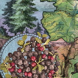 ROCKY MOUNTAIN NATIONAL park map, rocky mountain national park poster, rocky mountains, national park poster, national park map, rockies map