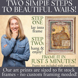 Colorado Custom Art Mesa Verde Historic Map Reproduction Artwork Wall Art Print Vintage