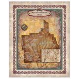 Colorado Custom Art Mesa Verde Historic Map Reproduction Artwork Wall Art Print Vintage