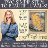 214 MNRRA Mississippi River Custom Map,wabasha,Stockholm,prescott,pepin,minneapolis,cottage grove,ellsworth,hand painted map by Lisa Middlet
