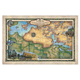 Rainy River Square Historic Map Reproduction Artwork Wall Art Print Vintage