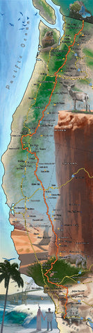 Pacific Crest Trail Custom Designed by Lisa Middleton