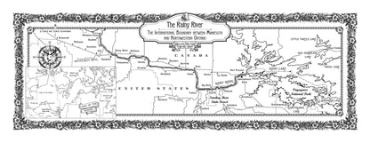 Rainy River, International Border between Minnesota and Ontario, Long version