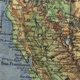 California, San Francisco ,Los Angeles, Oakland, san francisco map, los angeles map, san francisco art, los angeles art, california gifts