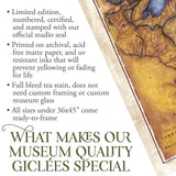 126 Upper Territories of the United States 1814 11x14" hand painted,vintage map,antique map,old map,map art,Great River Arts by Lisa Middlet