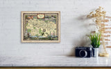 Tucson, TUCSON MAP, tucson poster, tucson gift, southwestern decor, Arizona gifts, arizona maps, southwest decor, santa fe decor, desert art