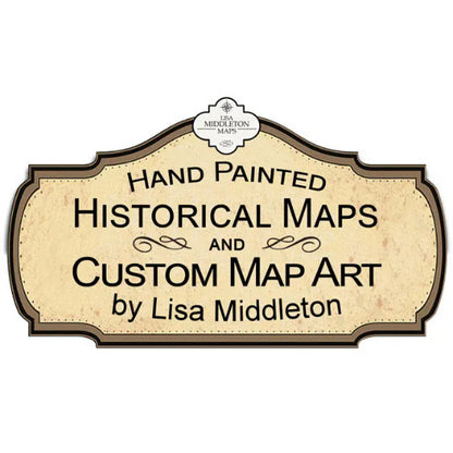 Apostle Island Map Art Blanket Throw Soft Polar/Silky/Sherpa Fleece Vintage Warm Blanket For Bed Sofa Chair Couch & Winter Travel Gift