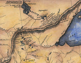 212 Lewis and Clark Expedition Map 1804-1806