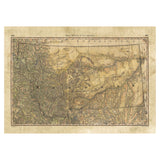 81 Montana Wagon Roads 1889 Vintage map art,Montana vintage map,old map,antique maps,map vintage,map art vintage,vintage map montana,map ant