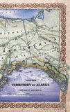 Alaska map, alaska art, alaska wall art, old world decor, map art, alaska gifts, alaska poster, alaska map print, vintage map, adventure art