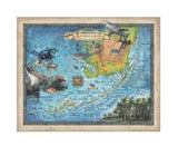 Florida Keys Scuba Diving map, Key west map, Coastal Vintage, snorkel, diving, diver, Florida Gift, Scuba Diving Gift, Scuba Diving, Florida