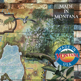 Orange Lake Florida Historic Map Art Blanket Throw Soft Polar/Silky/Sherpa Fleece Vintage Blanket For Bed Sofa Couch Gift & Winter Travel