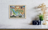 Washington DC, Washington Dc Gift, Washington Dc Print, Washington Dc Art, Washington Dc Wall Art, Custom Map Gift, Washington DC Decor
