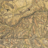 81 Montana Wagon Roads 1889 Vintage map art,Montana vintage map,old map,antique maps,map vintage,map art vintage,vintage map montana,map ant