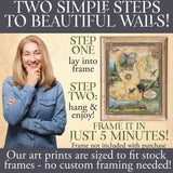 Great River Arts Hiking Trails of Eagle Rock Historic Map Reproduction Artwork Wall Art Print Vintage