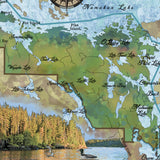 Voyageurs National Park Minnesota Historic Map Art Print Poster Artwork Vintage Style Abstract Wall-Unframed Great Home Decor & Gift