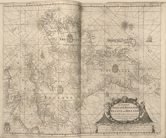 A Chart of England, Scotland, France, and Ireland