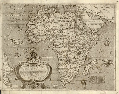 Educational Map Series: Old Africa Collection