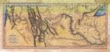 212 Lewis and Clark Expedition Map 1804-1806