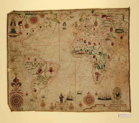 Educational Map Series: Portolan chart of the Mediterranean and connecting seas (Map B)