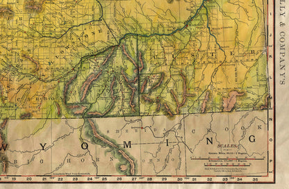 079 Montana Railroads 1893